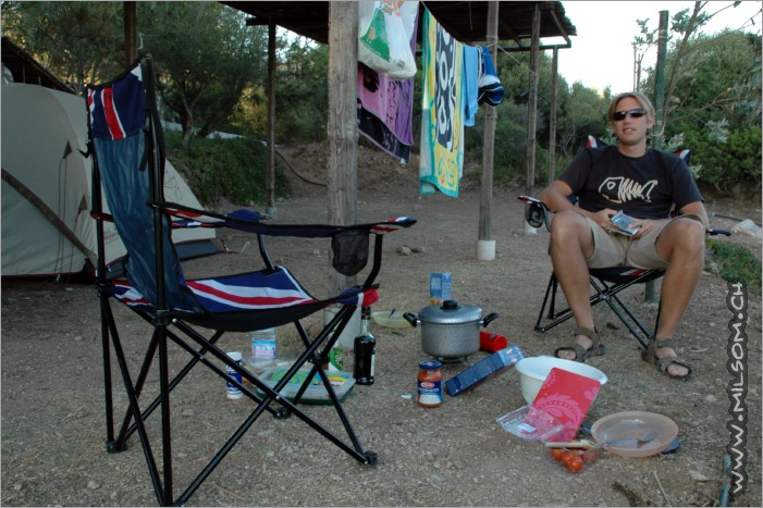 at the camping la liccia close to santa teresa gallura