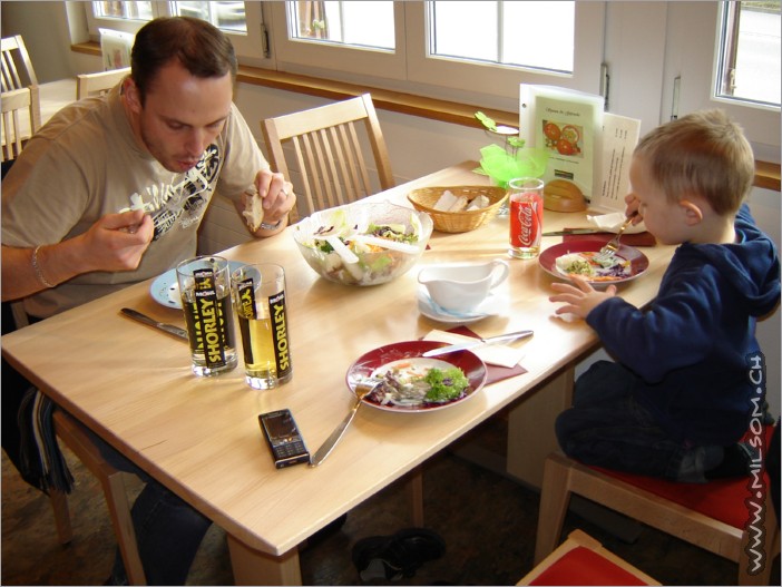 mmmmmh, the salad is fantastic!