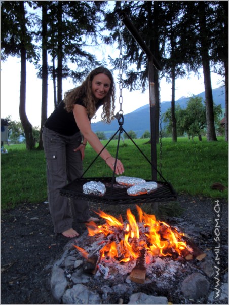 bbq in the park - taking a break from slacking