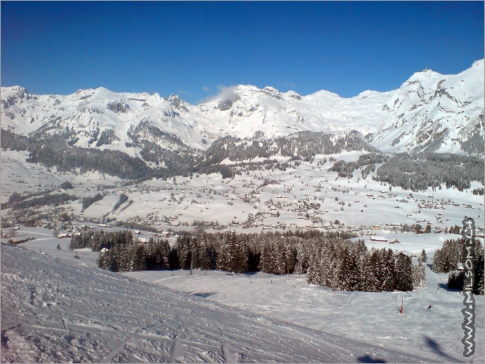 view towards wildhaus / alpstein